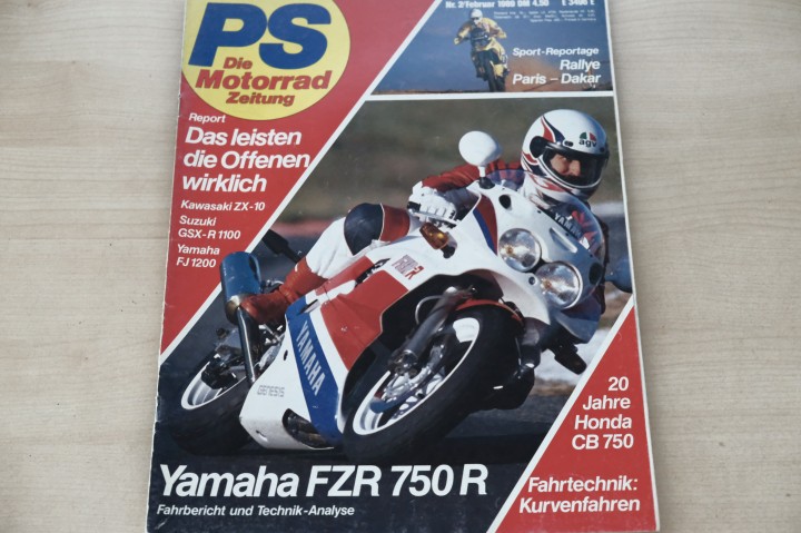 Deckblatt PS Sport Motorrad (02/1989)